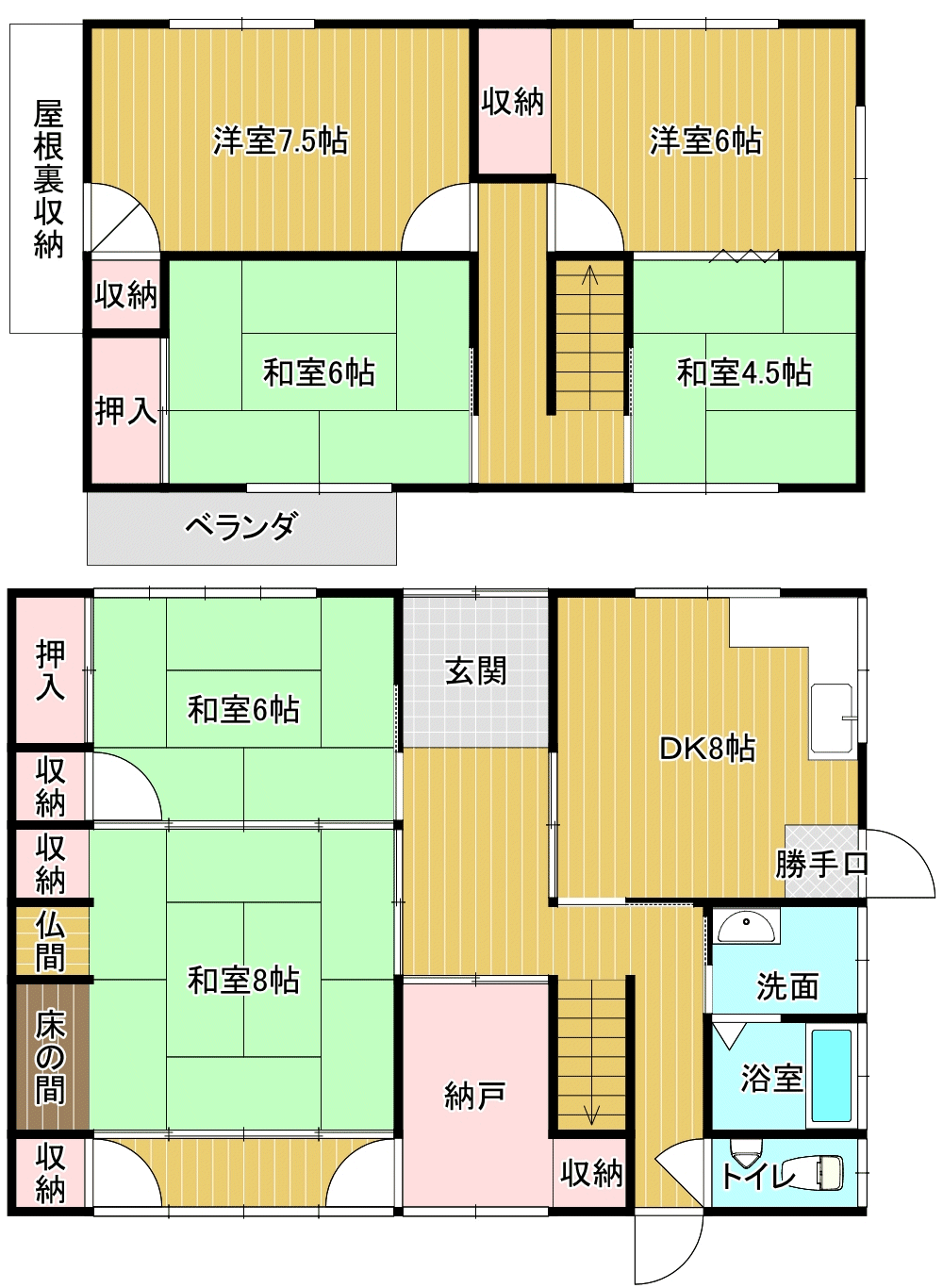 間取り図 物件：11719