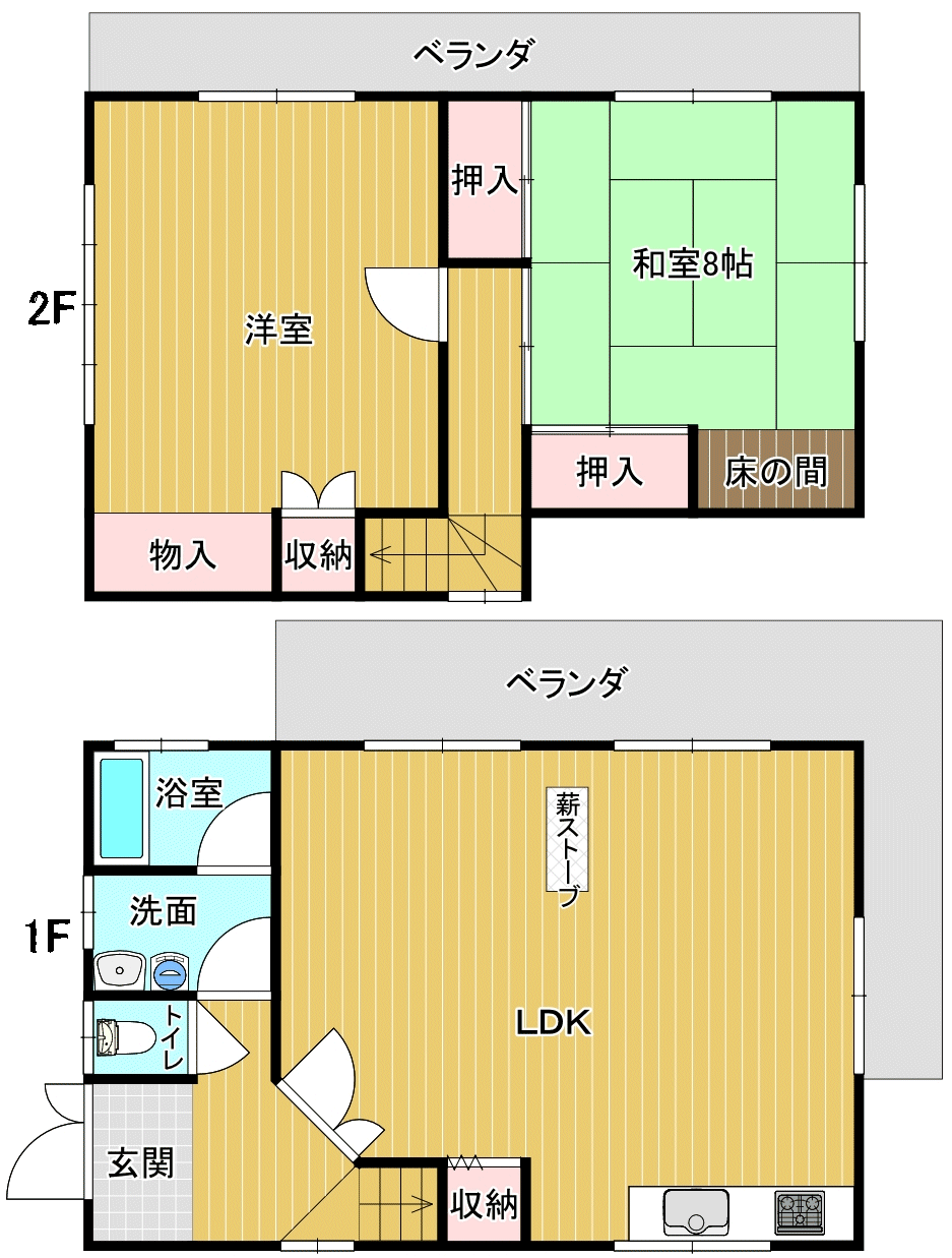 間取り図 物件：11722