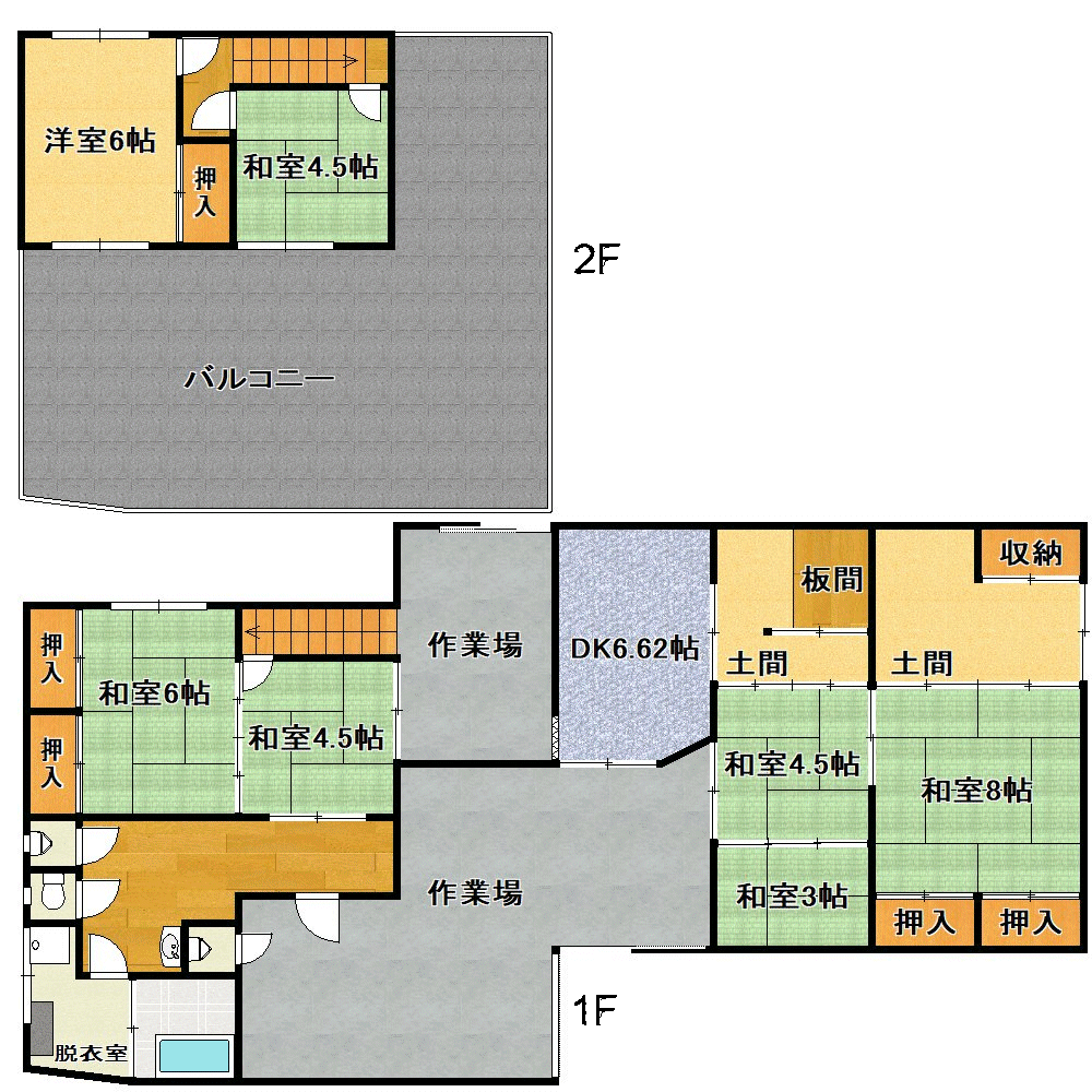 間取り図 物件：11746