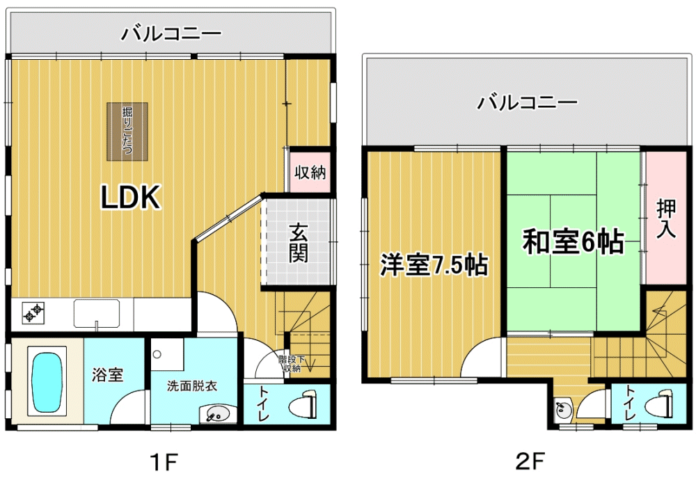 間取り図 物件：11758