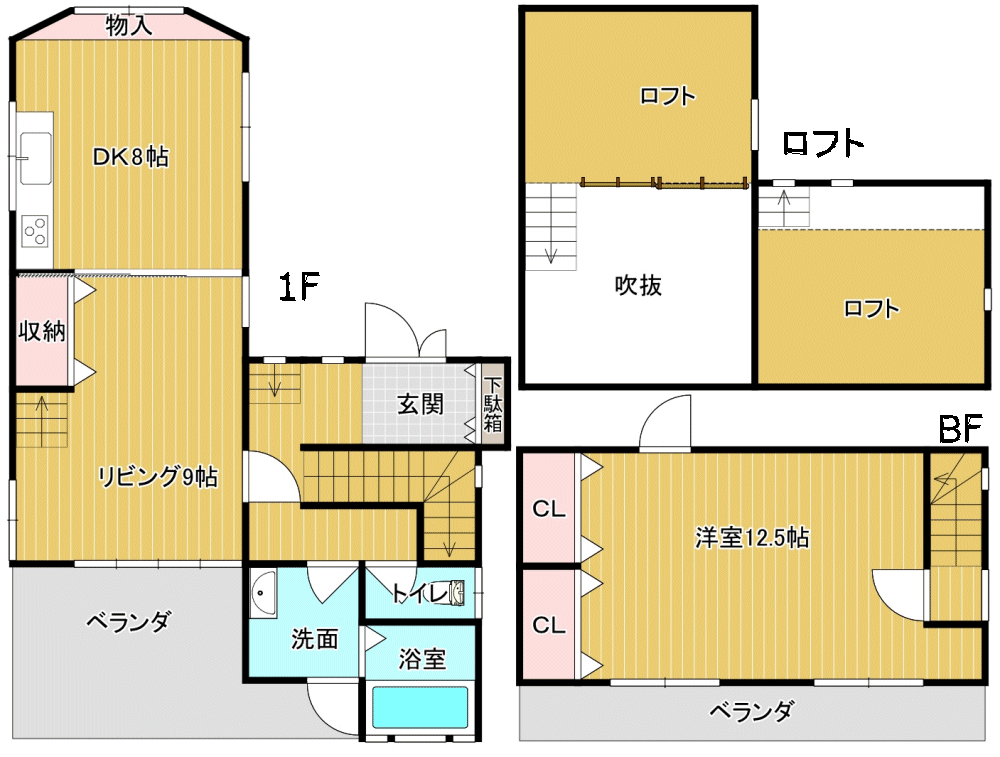 間取り図 物件：11762