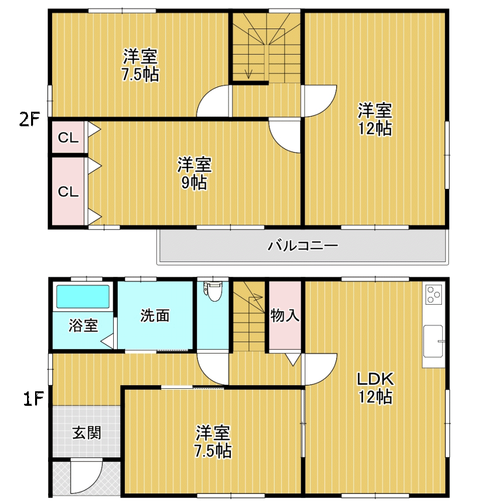 間取り図 物件：11764