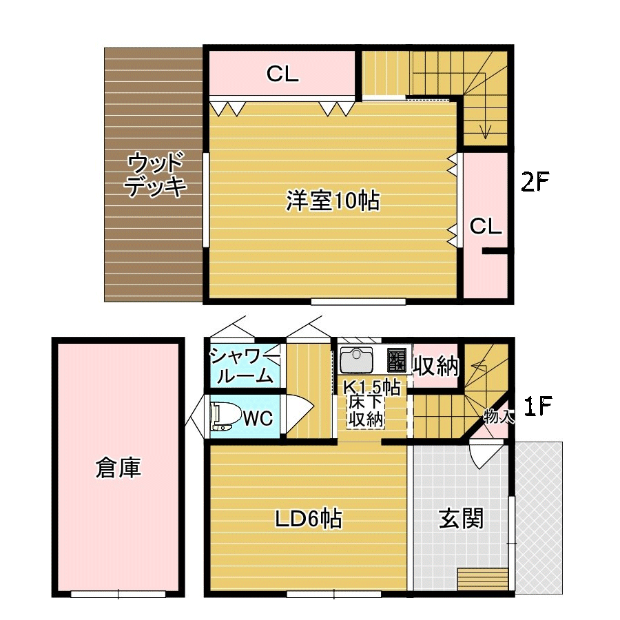 間取り図 物件：11768