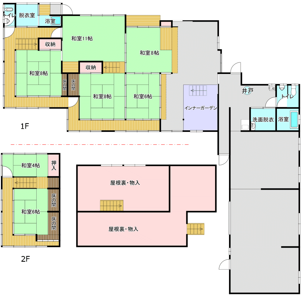 間取り図 物件：11771