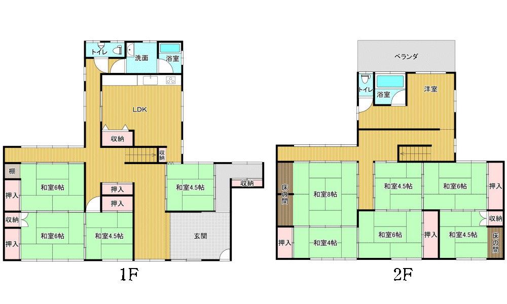 間取り図 物件：11775