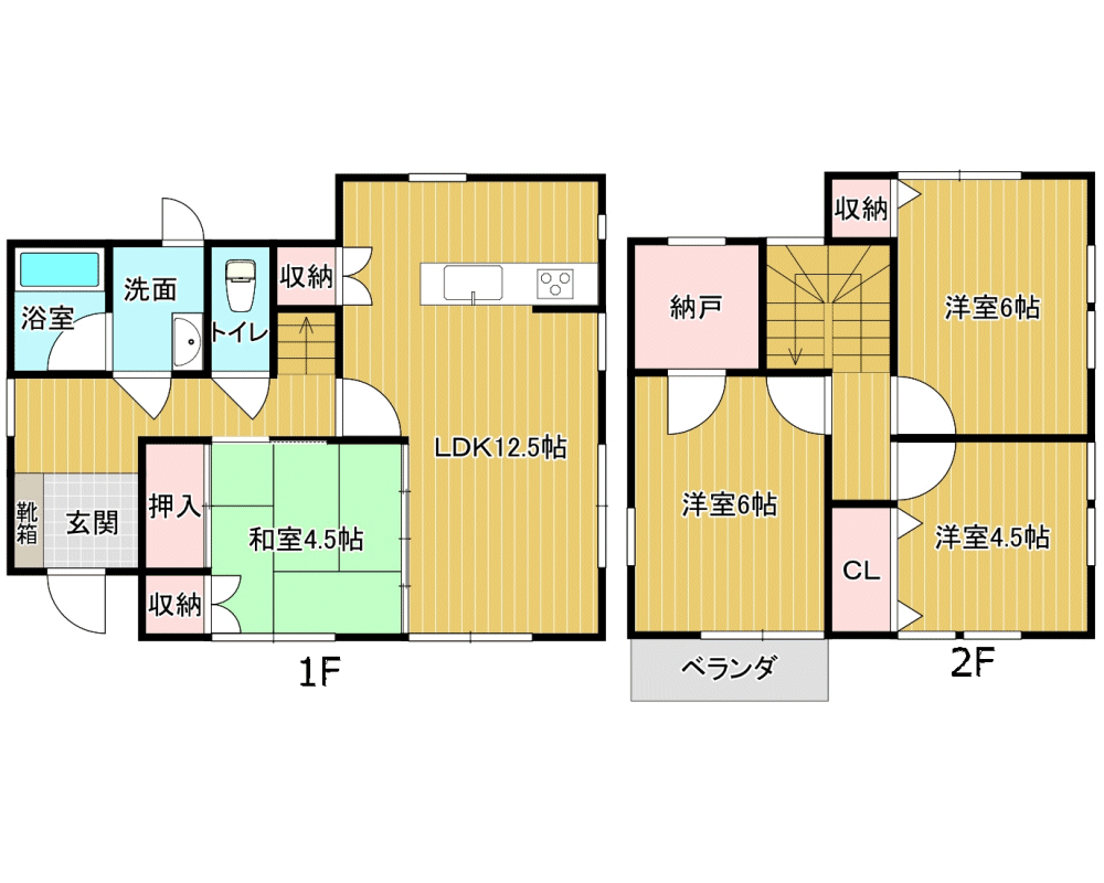 間取り図 物件：11786