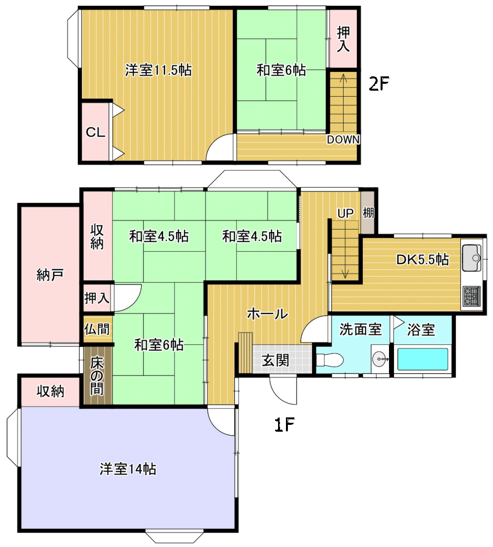 間取り図 物件：11791