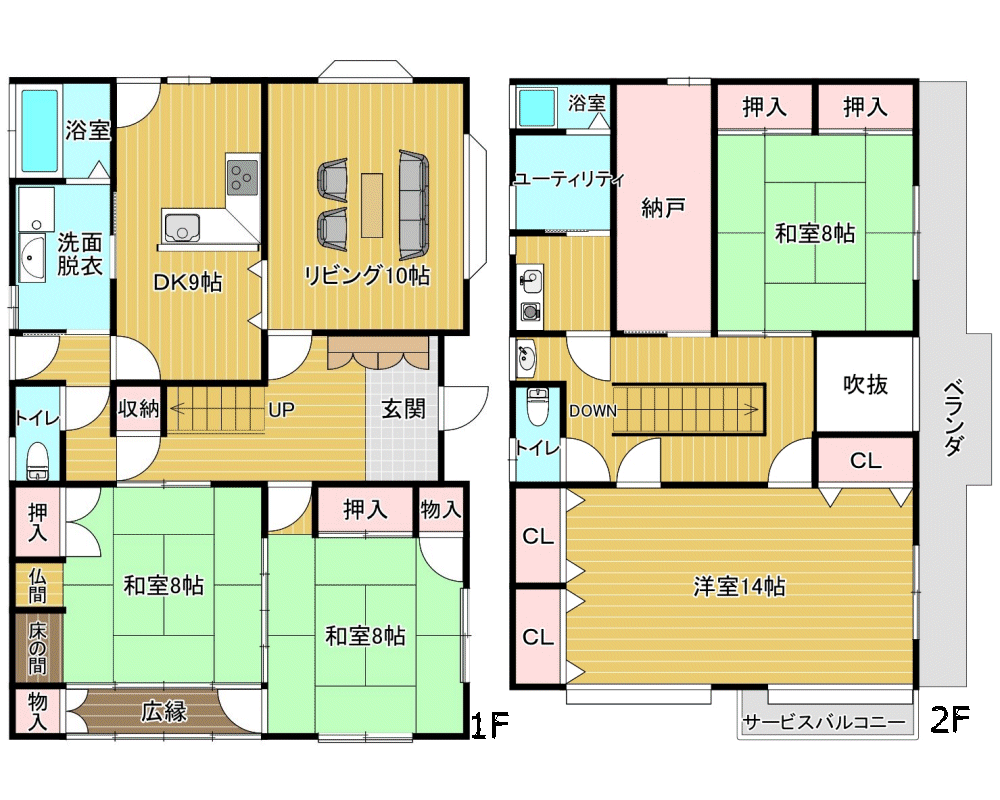 間取り図 物件：11794