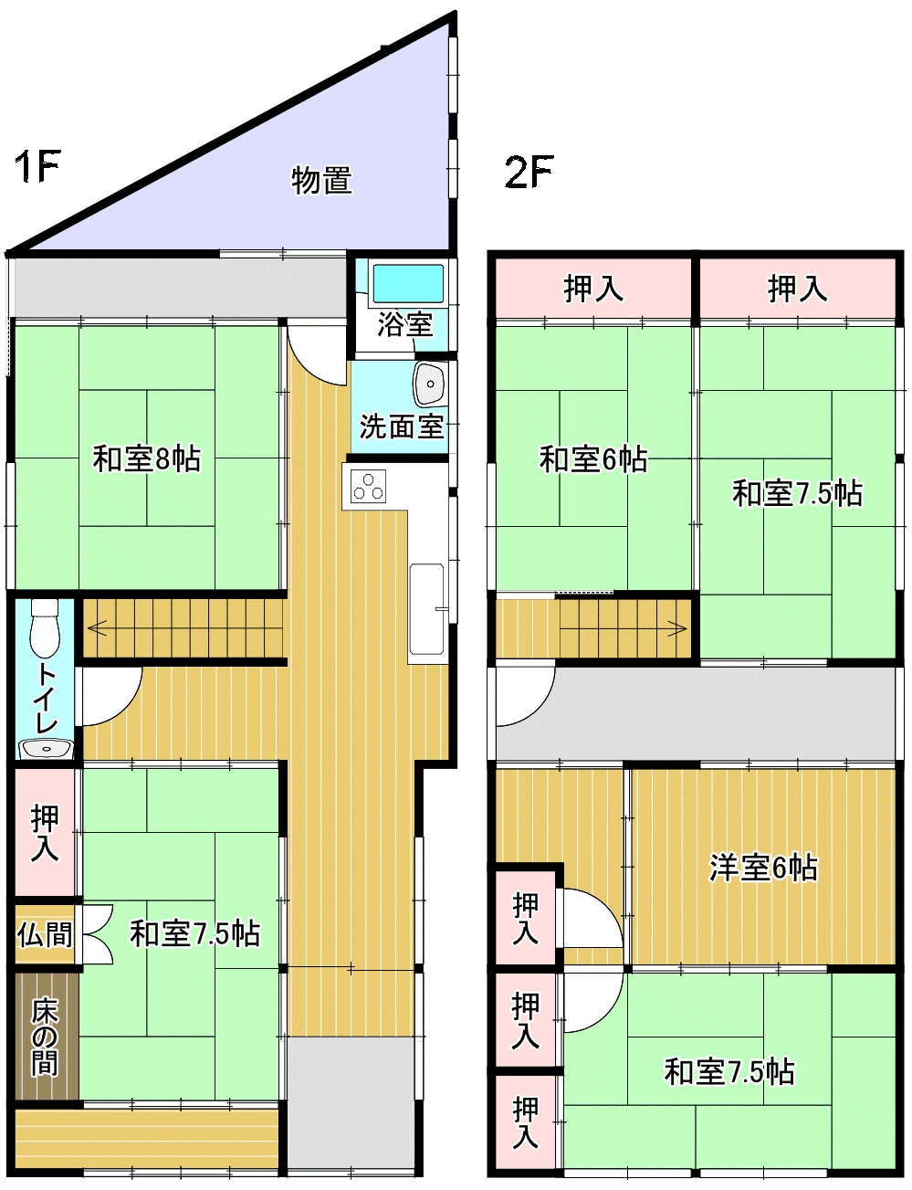 間取り図 物件：11800