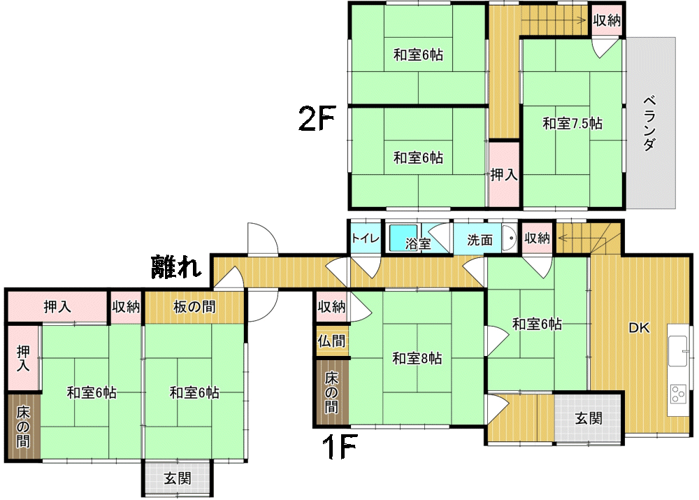 間取り図 物件：11804