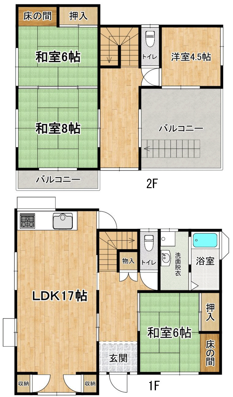 間取り図 物件：11813