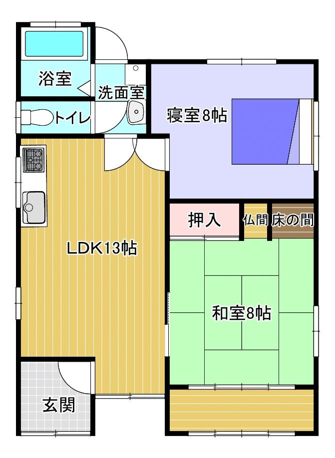 間取り図 物件：11819