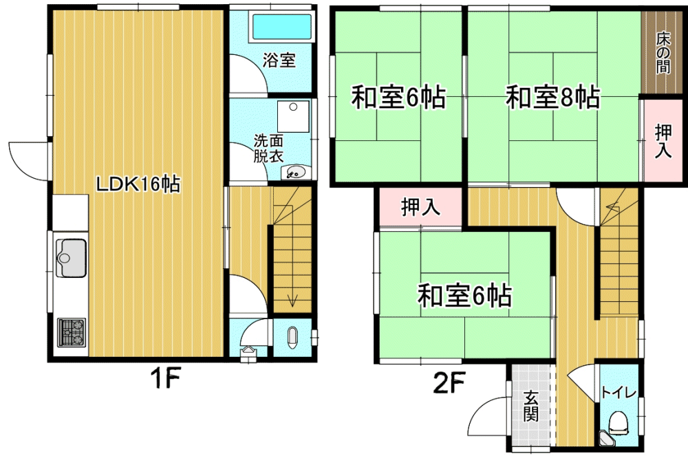 間取り図 物件：11823