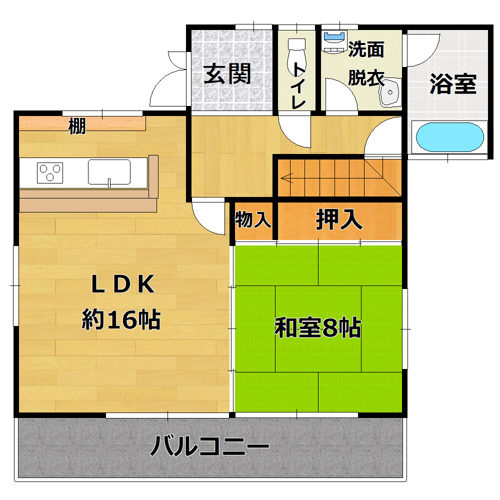 間取り図 物件：11824