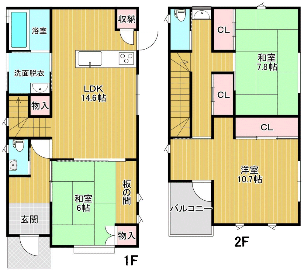 間取り図 物件：11828