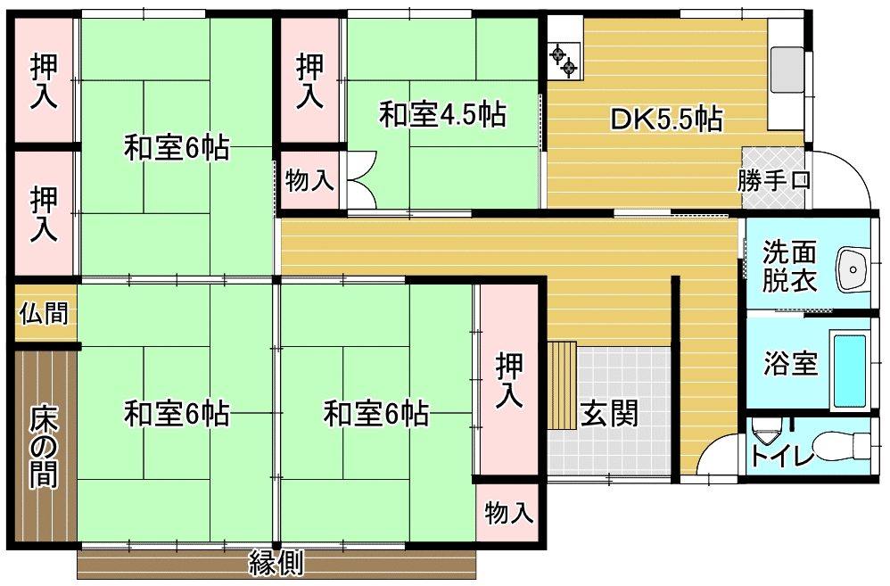 間取り図 物件：11829