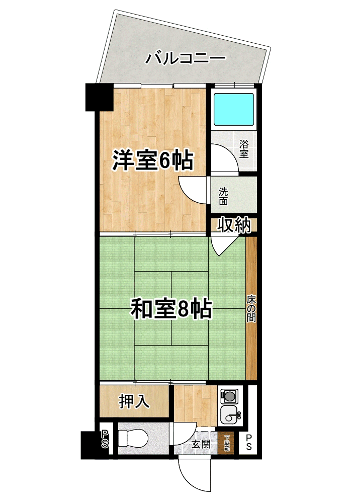 間取り図 物件：11744