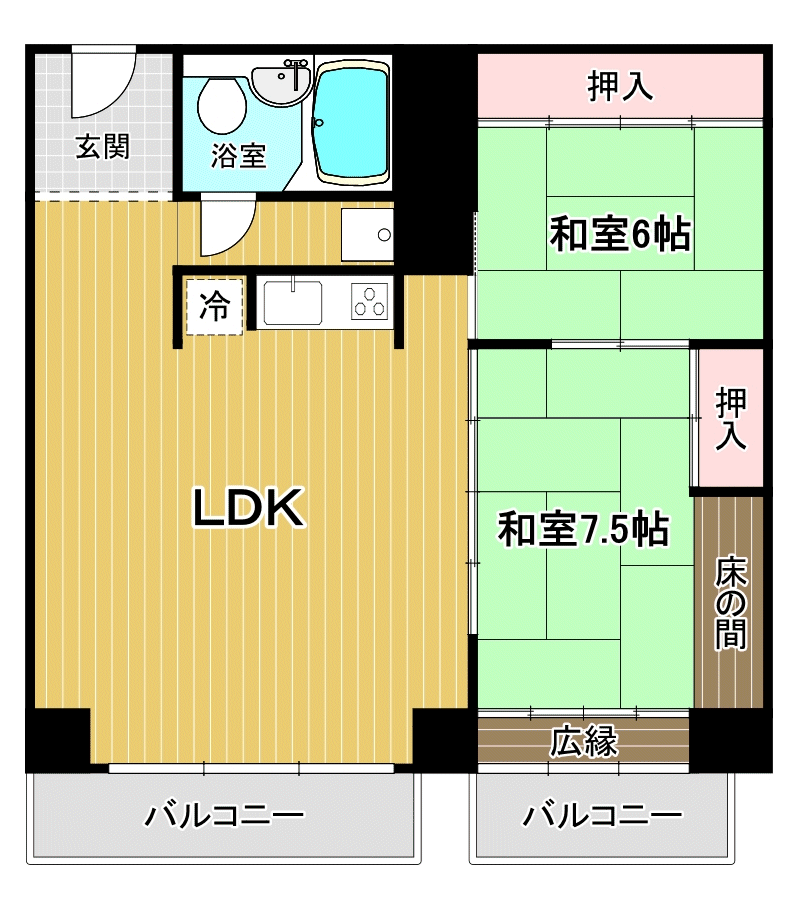 間取り図 物件：11783