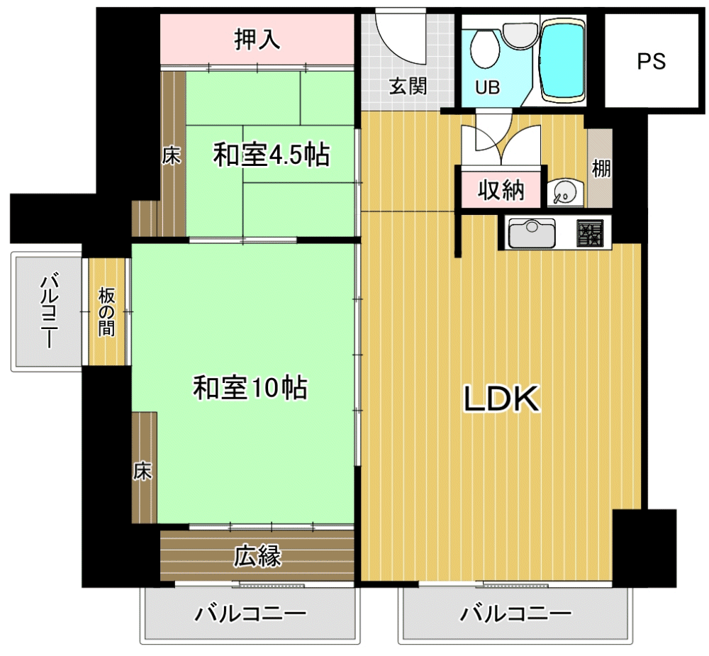 間取り図 物件：11832