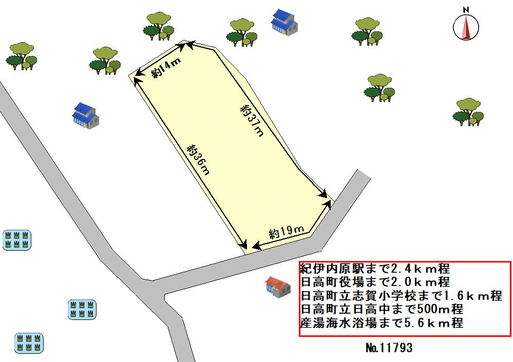 間取り図 物件：11793